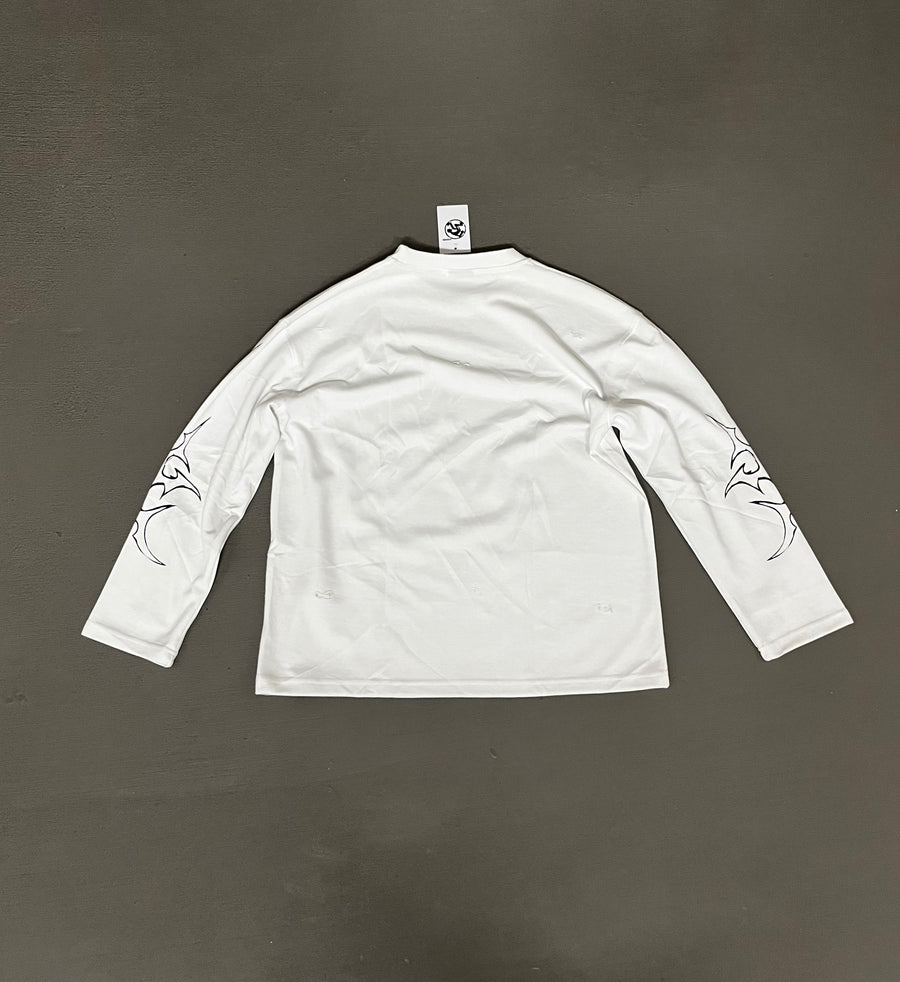 Angels Upon Us Long Sleeve Thermal Tee