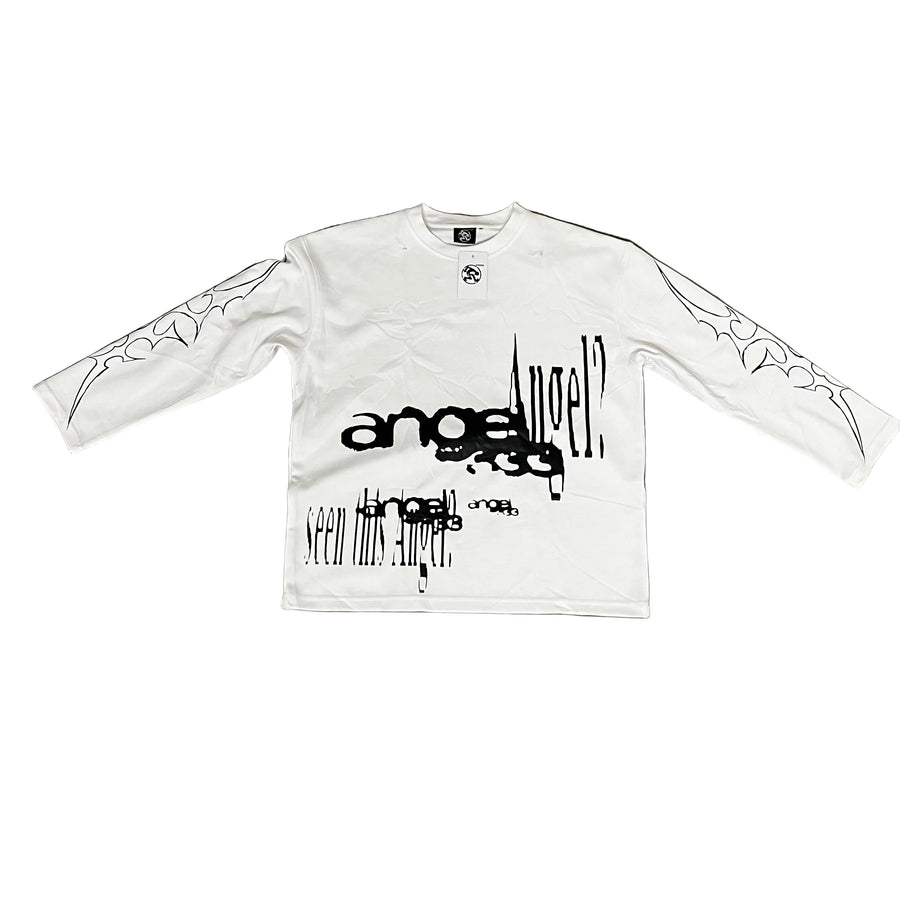 Angels Upon Us Long Sleeve Thermal Tee