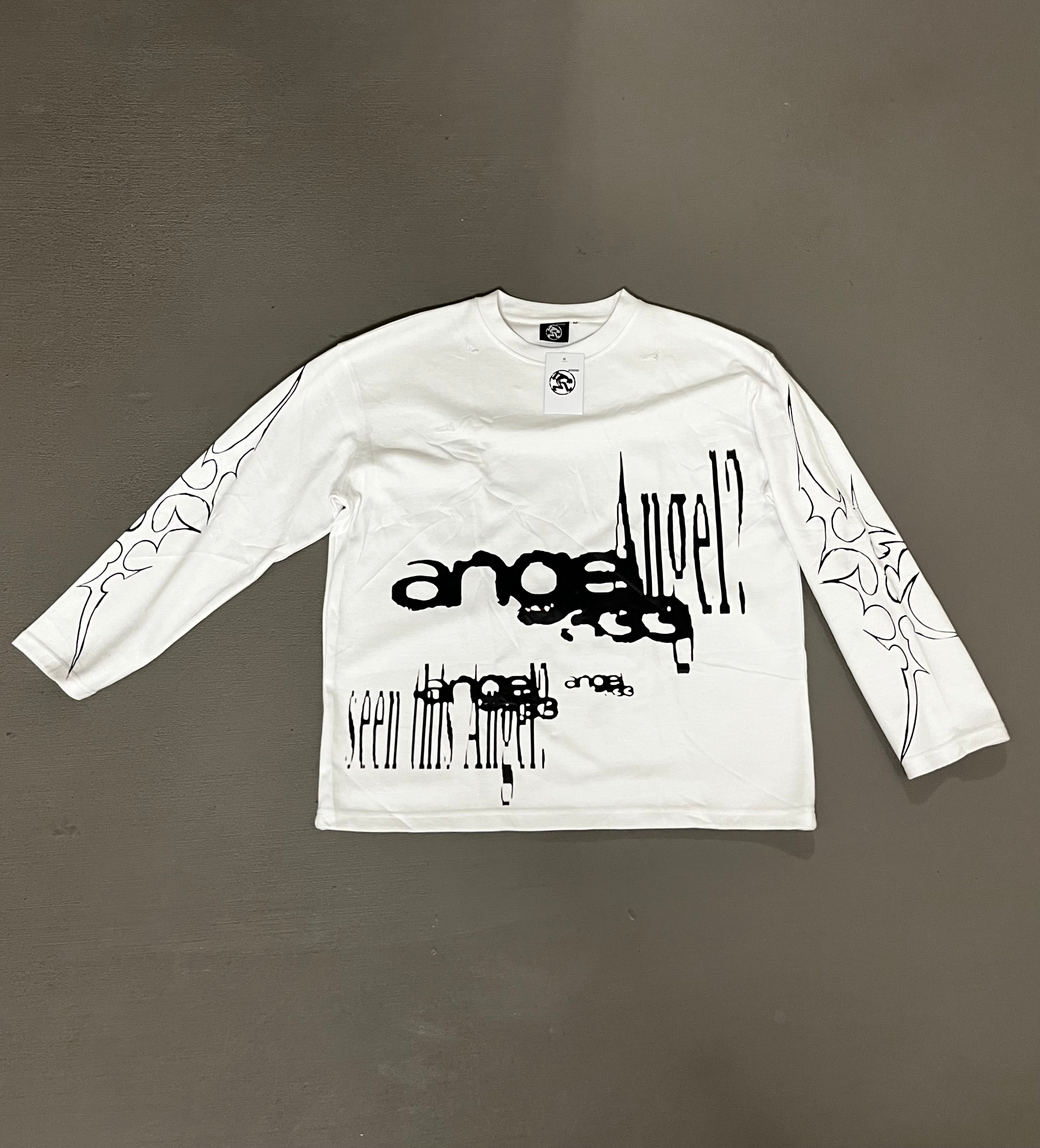 Angels Upon Us Long Sleeve Thermal Tee