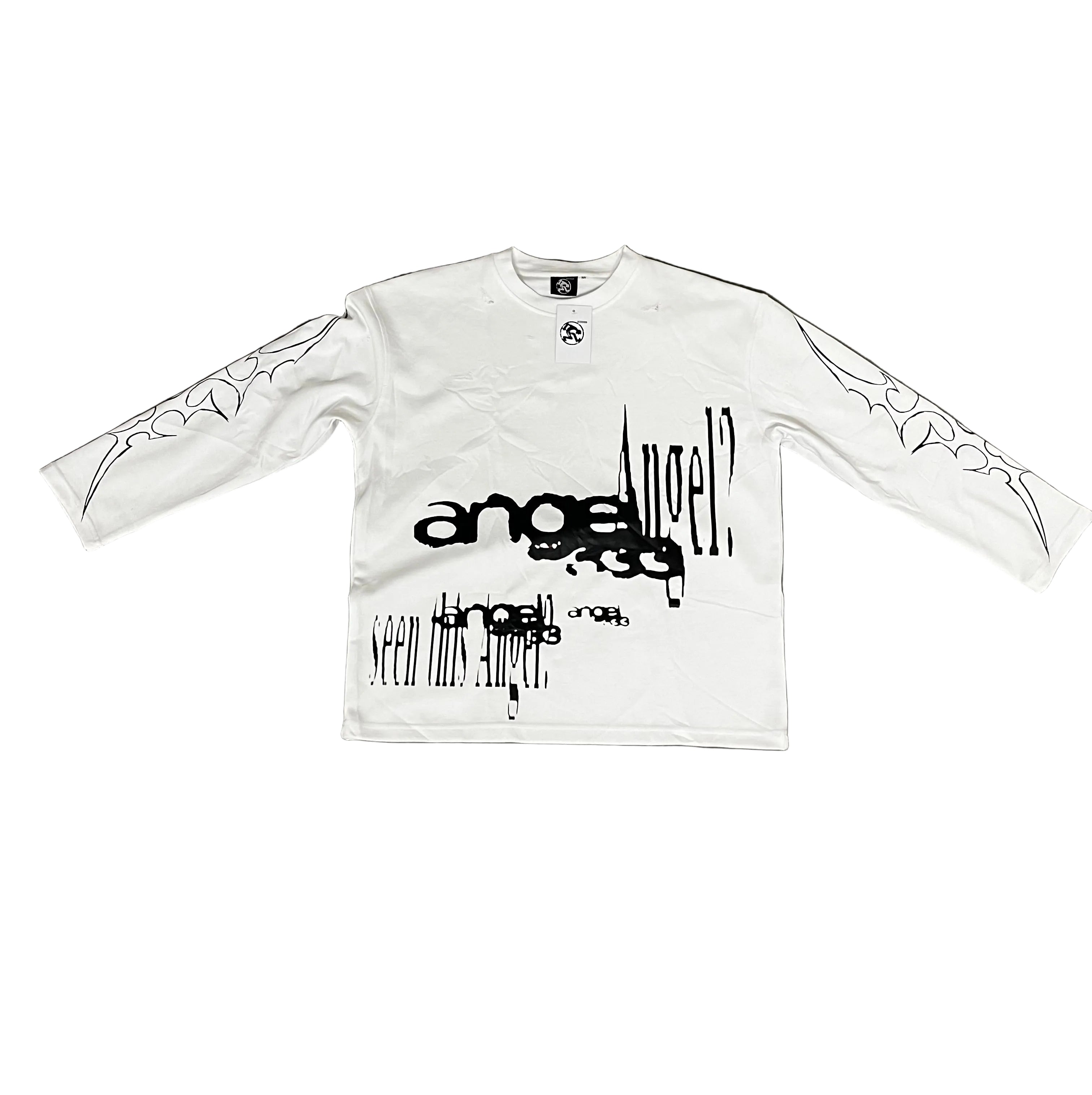 Angels Upon Us Long Sleeve Thermal Tee
