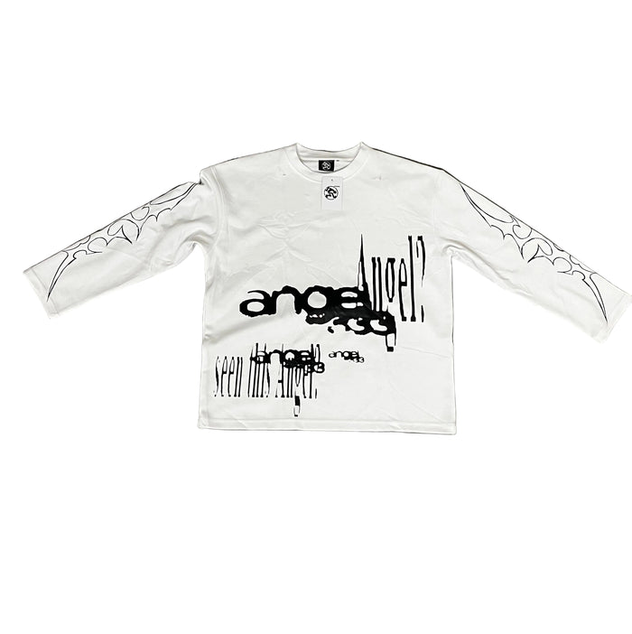 Angels Upon Us Long Sleeve Thermal Tee